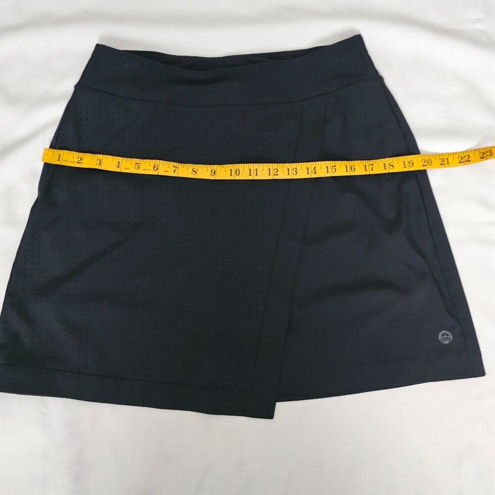 Mondetta Outdoor Project Black Golf Tennis Inner Shorts Wrap Style Skort Size M - Picture 12 of 14